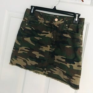 Forever 21 Camo Mini Skirt